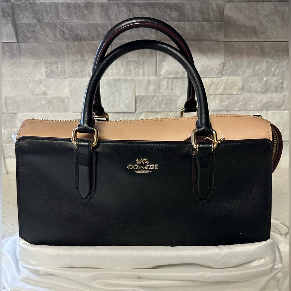 COACH 39288 LIMITED EDITION Colorblock Selena Bond Satchel Handbag Purse